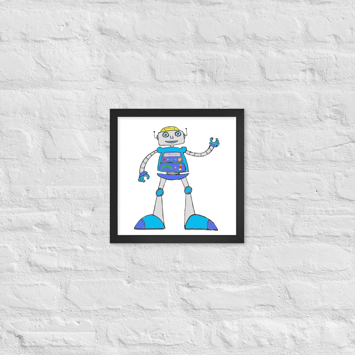 ROBOT Framed poster