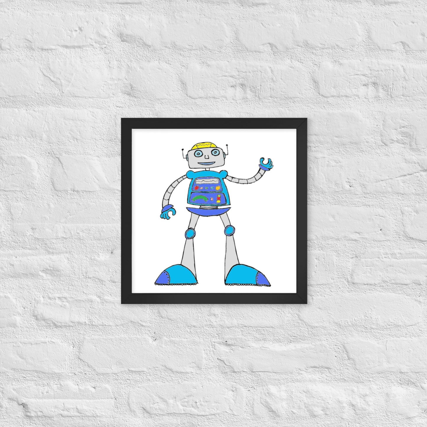 ROBOT Framed poster