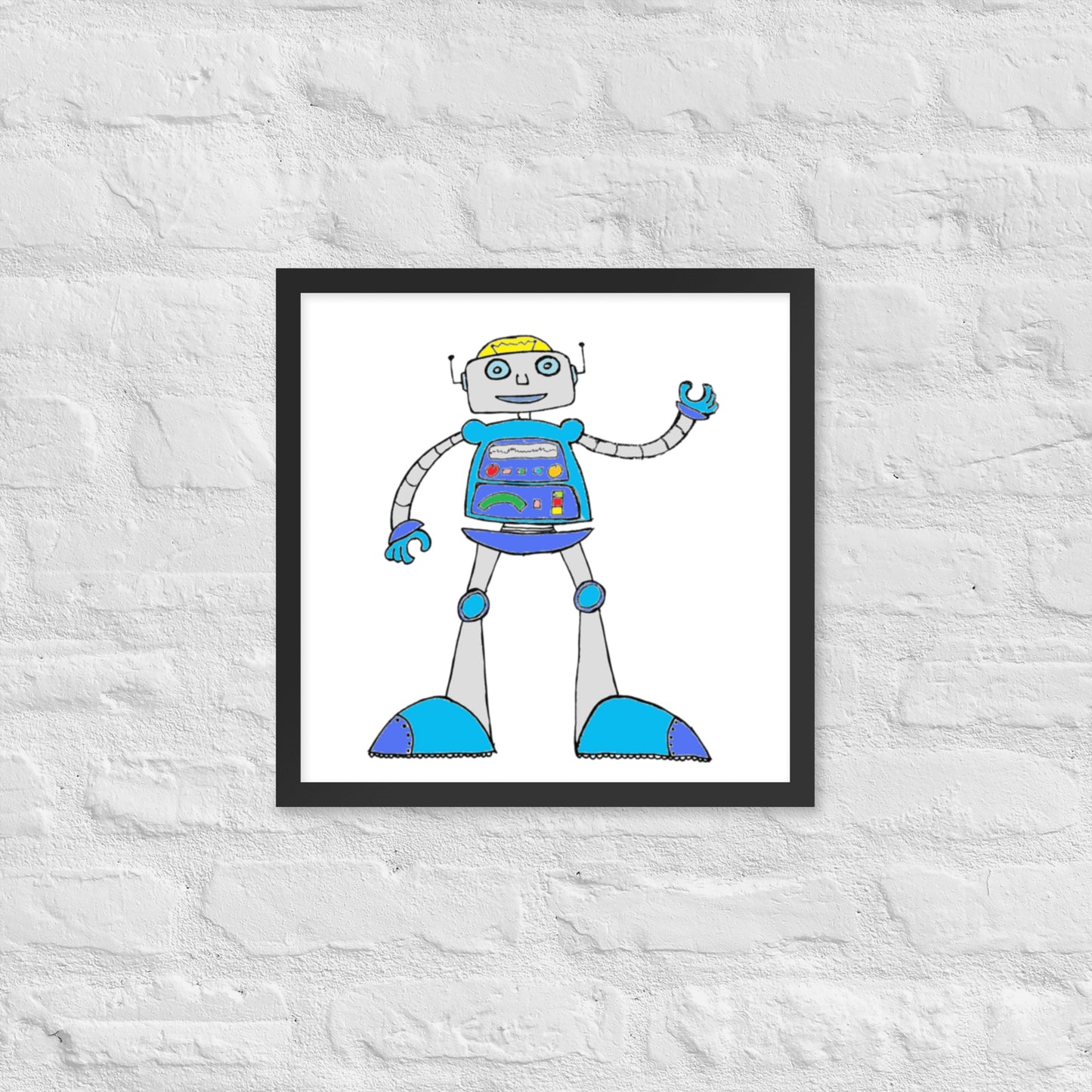 ROBOT Framed poster